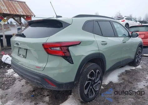 2024 Chevrolet Trax Fwd 2Rs из США, поврежденный, VIN KL77LJE27RC098068